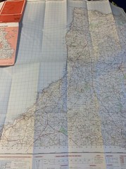BUDE Ordnance Survey One Inch Map Sheet 174 1971 Boscastle Hartland Clovelly