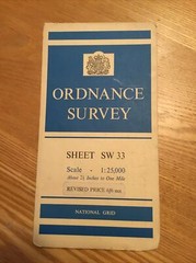 1959 Ordnance Survey Provisional First Series Map Sheet SW33 St Just
