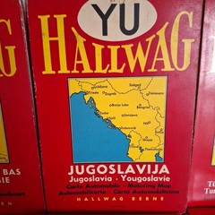 Vintage Hallwag Motoring Maps Bundle Greece Austria Europe Germany Turkey