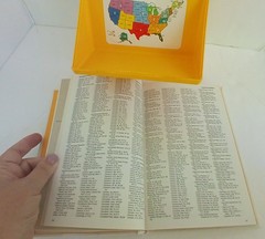 Vintage 1986 National Geographic Society Close-Up USA Travel Maps Gift Set w/Box