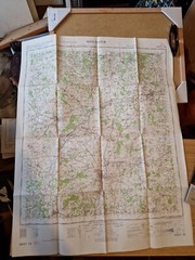 Ordnance Survey Map Of Great Britian – WINCHESTER – 1960 – 1/63360