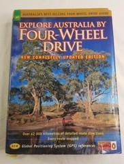 Vintage Explore Australia 4WD Atlas Map Guide 1996 Updated Hardcover Book Travel