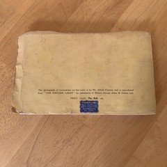 Ordnance Survey Map The Lake District One Inch Cloth 1948