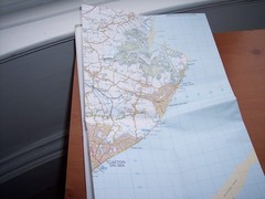 OS Ordnance Survey Landranger Map 169 ‘Ipswich & The Naze ‘ – Fair condition