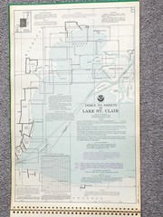1992 NOAA Recreational Navigation Chart DETROIT RIVER LAKE ST. CLAIR #14853