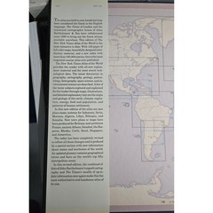 NY Times Atlas of the World 2nd Rev Ed 1989 HC