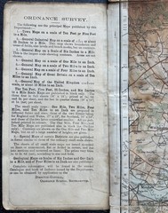 1910 Ordnance Survey Map Southampton Isle of Wight Linen Backed OS