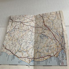 Shell Road Map No.9: Ireland Vintage Folding Road Map
