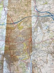 2008 Ordnance Survey Explorer Map 146 Dorking , Box Hill & Reigate (inc Caterham