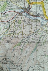 Ordnance Survey One-Inch Map, Sheet 141: Brecon (1967).