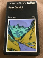 OS tourist map – PEAK DISTRICT 1970s.