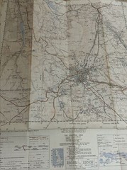 BUXTON LONG HILL DOVE HOLES – Ordnance Survey CLOTH Sheet 43/07 1:25000 1948