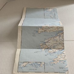 Shell Road Map No.9: Ireland Vintage Folding Road Map
