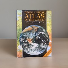 Geographical Atlas of the World- Forward By Wm. Mead (1997, Hardcover) Good