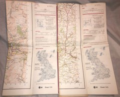 1974 Wales Dollgelau Cardigan Ordnance Survey 1:50,000 Maps Sheets 124 & 145