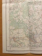 1983 Ordnance Survey Pathfinder Map TQ 03/13 Horsham And Cranleigh