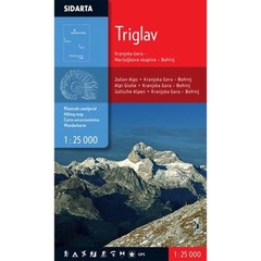Triglav (Slovenia) Walking and Hiking Map