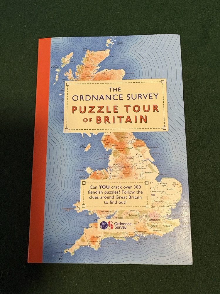 The Ordnance Survey Puzzle Tour of Britain – Paperback