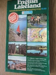 ENGLISH LAKELAND LEISURE & HOLIDAY PLANNING MAP CUMBRIA TOURIST BOARD