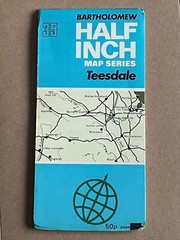 Bartholomew, Half Inch Map Series, No:35, Teesdale, 1970’s