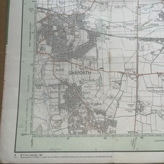 Vintage Ordnance Survey Pathfinder Garforth 1987 Map 684