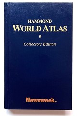 Vintage 1993 Hammond World Atlas Collectors Edition *Hardcover *NEW