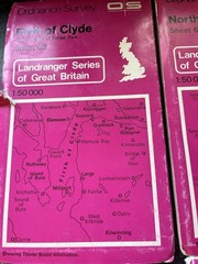 Ordnance Survey Landranger Series Maps – Edinburgh, Falkirk & West Lothian