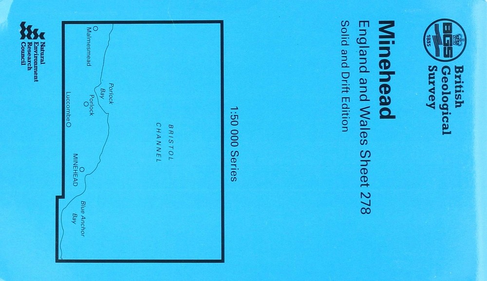 Minehead (Map) 1: 50 000 Series Geological Maps (England & Wales) (UK IMPORT)