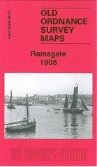 Barrie Trinder Ramsgate 1905 (Map) Old Ordnance Survey Maps of Kent