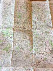 1960 Ordnance Survey One Inch Seventh Series Map 174 Okehampton (incl Tavistock