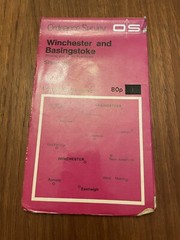 Winchester And Basingstoke 185 Map Landranger