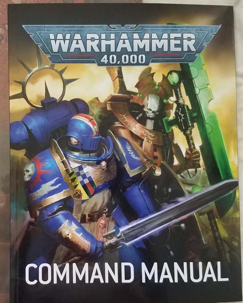 40k Command Manual Paperback (81 Pages) ………… Free Ship
