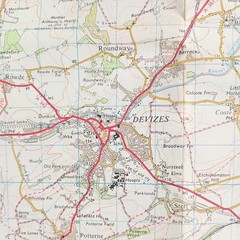 Ordnance Survey First Series Map, Sheet 173: Swindon & Devizes (1974).