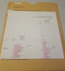 USGS Geologic Map Barcus Creek Quadrangle, Rio Blanco County, Colorado w/Sleeve