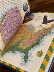 Children’s Atlas “The Ideal Atlas For School Or Home” Handheld Size