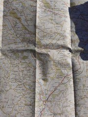 OS MAP ABERGAVENNY & BLACK MOUNTAINS Sheet 161 1980 Landranger