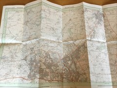 1994 Ordnance Survey Pathfinder Map 870 SJ 61/71 Telford North (incl Newport )