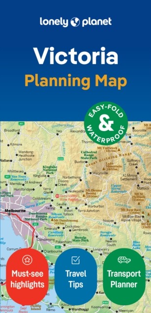 Lonely Planet Victoria Planning Map by Lonely Planet (Sheet map, folded)