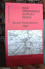 MAP OF South Oxfordshire 1887 One Inch sheet 254 by Tony Painter NEW