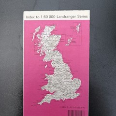 Bundle of 7 UK ordnance survey and street maps – various areas