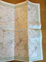 1993 Ordnance Survey Pathfinder Map 1024 SP84/94 Newport Pagnell & Milton Keynes