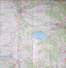 Cartes IGN 22: Troyes, St-Dizier • Scale – 1:100,000, 1cm: 1km (2005).
