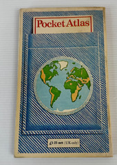 George Phillip Pocket Atlas Harold Fullard – 1979 Vintage Illustrated Paperback