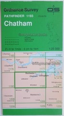 ORDNANCE SURVEY · PATHFINDER MAPS · CHATHAM · SEVENOAKS & WESTERHAM
