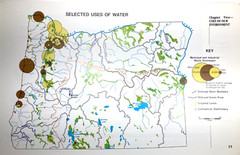 OREGON DEPARTMENT of ENVIRONMENTAL Quality 1988 ATLAS DEQ Government Large 12×17