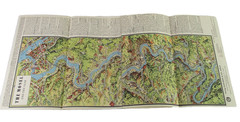 The Mosel And The Saar 1954 Illustrated German Map Remarks and References PB