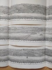 ANTIQ MAPS Panorama vom Inselsberg 1839 (Maps + description brochure)