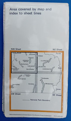 Vintage The English Lakes O. S. Outdoor Leisure Map 1:25,000 North West Sheet