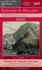 Barnstaple and Ilfracombe (Cassini Old Series Historic… Sheet map, folded Book