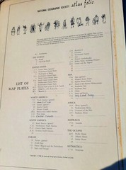 National Geographic Society Atlas Folio 1958